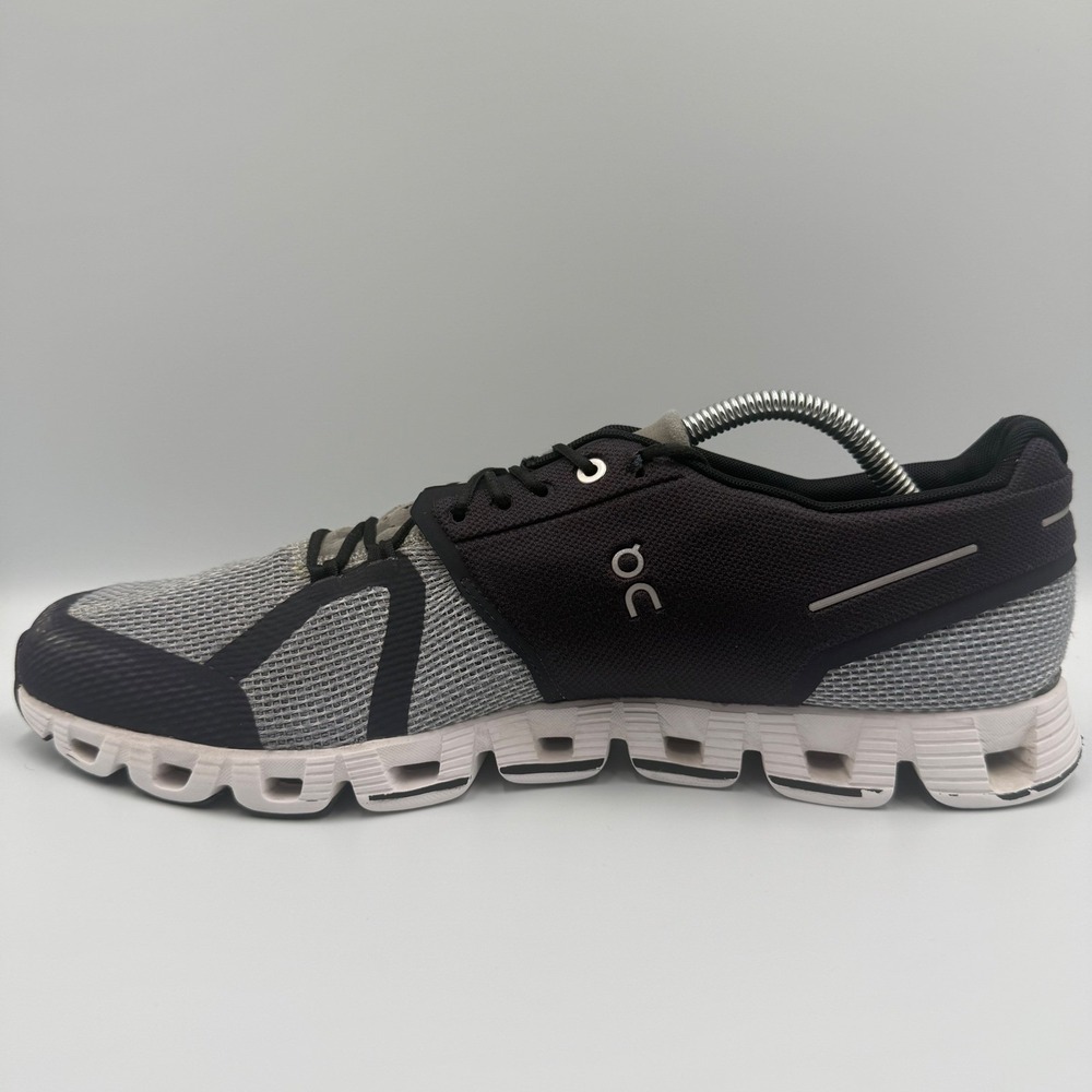 On Cloud X Black Grey White Running Shoes Men's Size 11.5 Low Top Sneakers - Picture 3 of 10